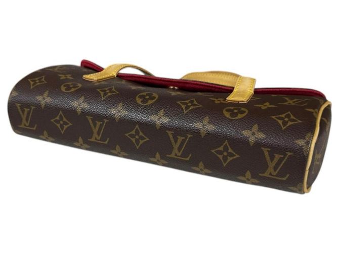 Borsa Louis Vuitton Sonatine Monogram Marrone - vista 5