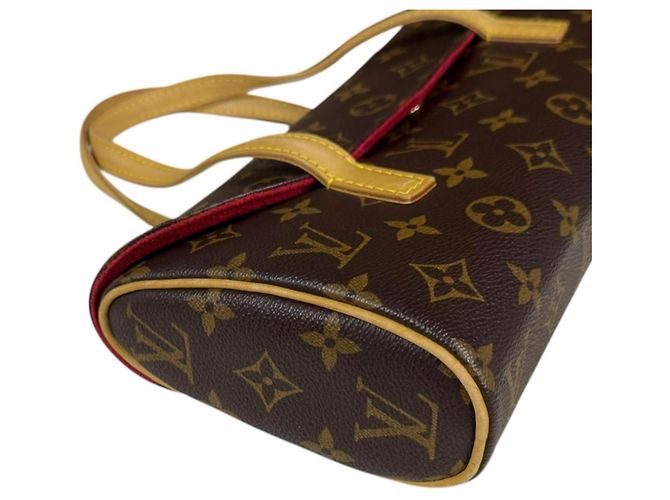 Borsa Louis Vuitton Sonatine Monogram Marrone - vista 9