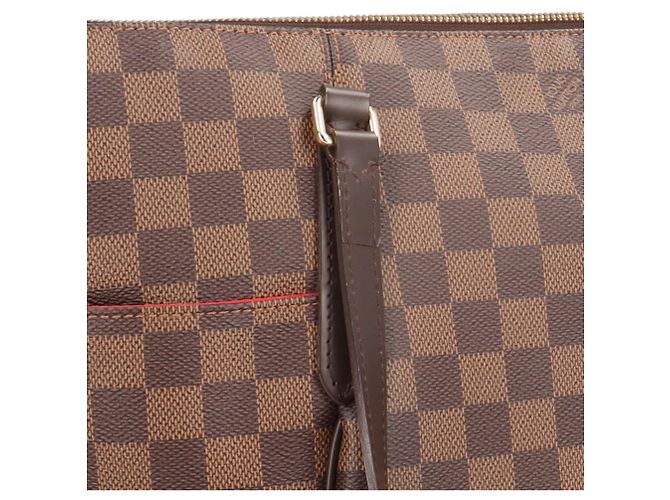 Borsa Tote Louis Vuitton Totally MM Damier Marrone - vista 11