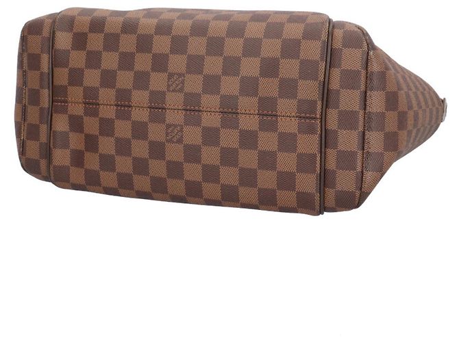 Borsa Tote Louis Vuitton Totally MM Damier Marrone - vista 5