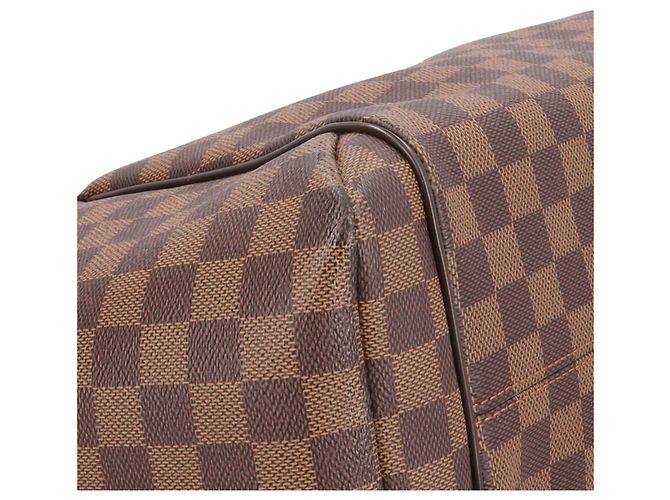 Borsa Tote Louis Vuitton Totally MM Damier Marrone - vista 7