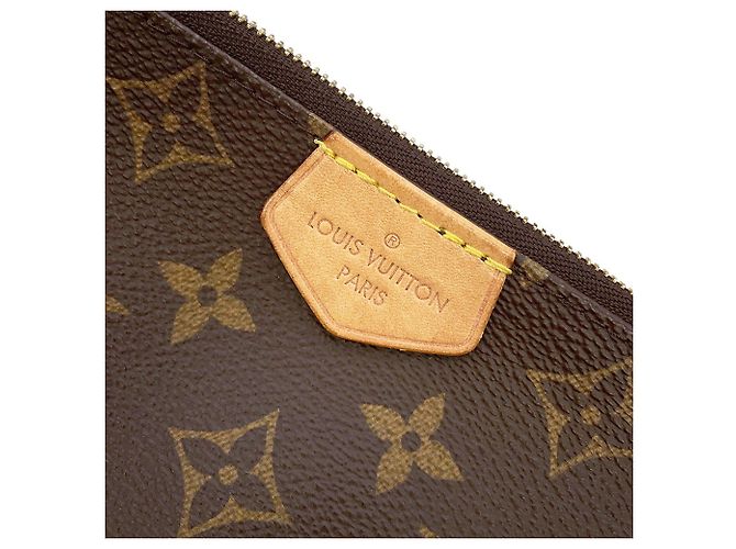 Louis Vuitton Monogram Multi Pochette Accessoires Khaki Monogramm - Ansicht 14