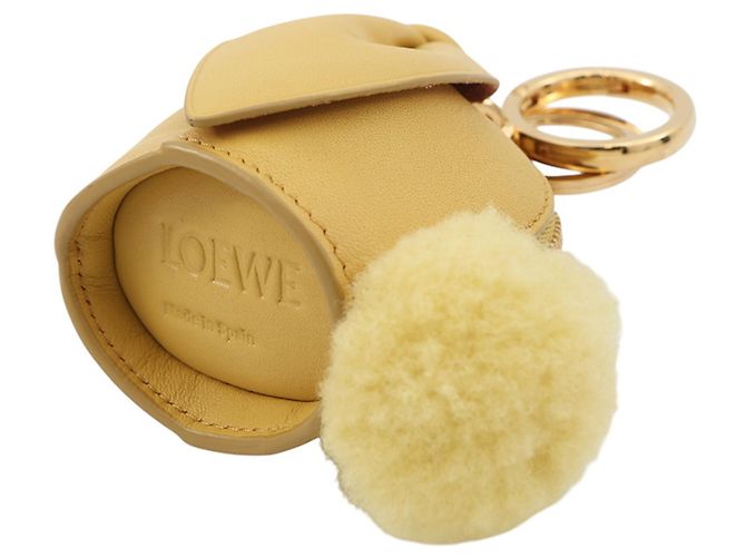 Pochette in pelle gialla Loewe Giallo - vista 2