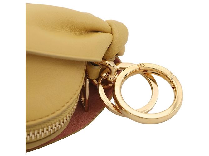 Pochette in pelle gialla Loewe Giallo - vista 4