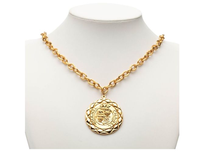 Collana Chanel Coco Mark Lion Crown D'oro - vista 6