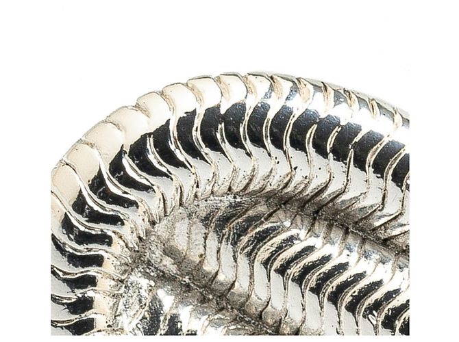 Chanel Coco Mark Vintage Brosche Silber - Ansicht 3