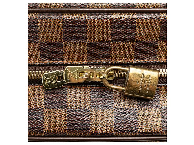 Borsa Louis Vuitton Damier Nolita Marrone - vista 5