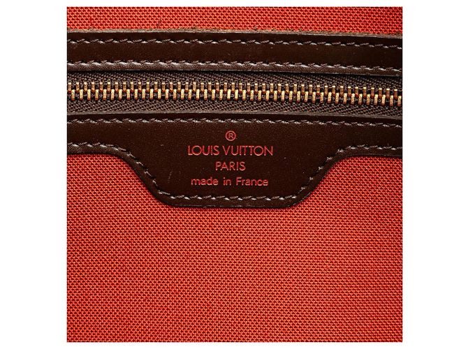 Borsa Louis Vuitton Damier Nolita Marrone - vista 8