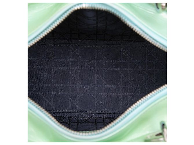 Borsa Christian Dior Cannage Lady Medium Verde - vista 5