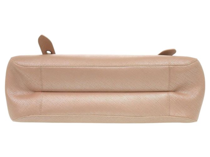Borsa a mano in pelle rosa Salvatore Ferragamo - vista 3