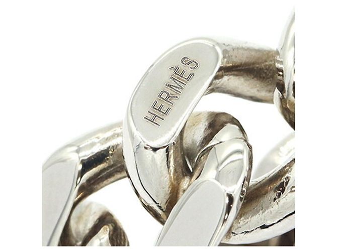 Hermès Hermes Schalring aus Silbermetall - Ansicht 3