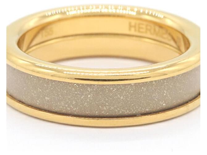 Ring Hermès Anello Hermes Glitter PM Beige - vista 2