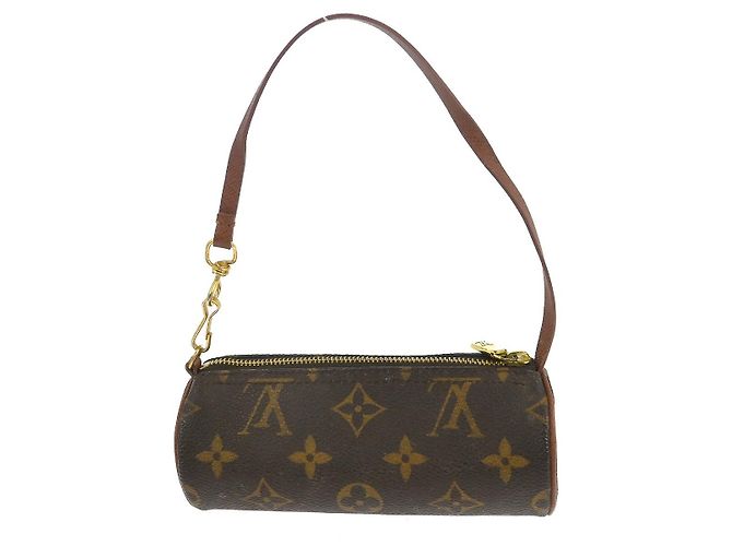 Louis Vuitton Papillon Pochette Monogram Canvas Mini Marrone - vista 2