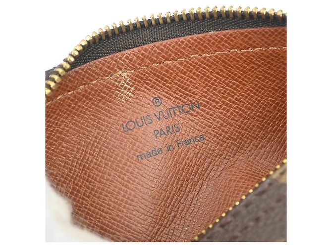 Louis Vuitton Papillon Pochette Monogram Canvas Mini Marrone - vista 4