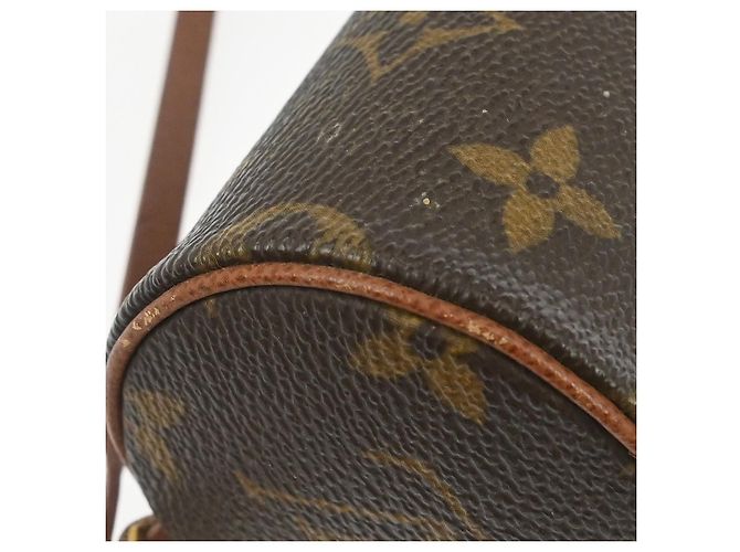 Louis Vuitton Papillon Pochette Monogram Canvas Mini Marrone - vista 5