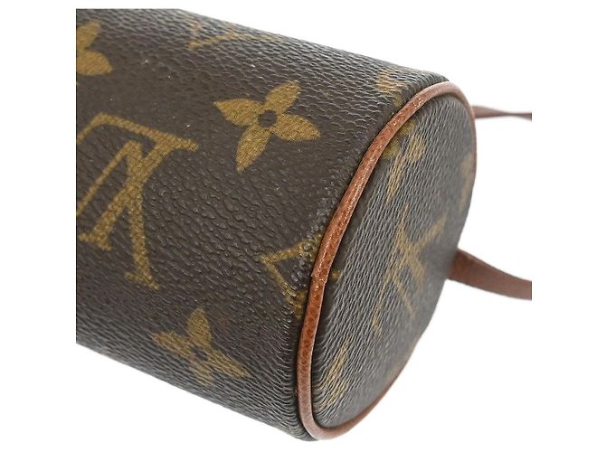 Louis Vuitton Papillon Pochette Monogram Canvas Mini Marrone - vista 6