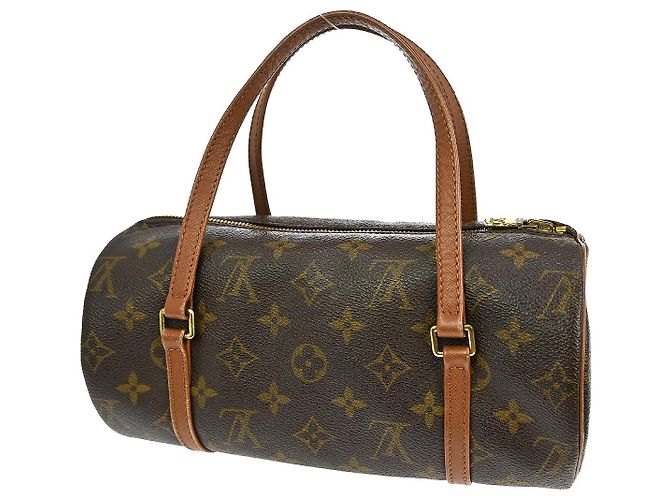 Borsa Louis Vuitton Papillon Monogram Canvas 26 Marrone - vista 2
