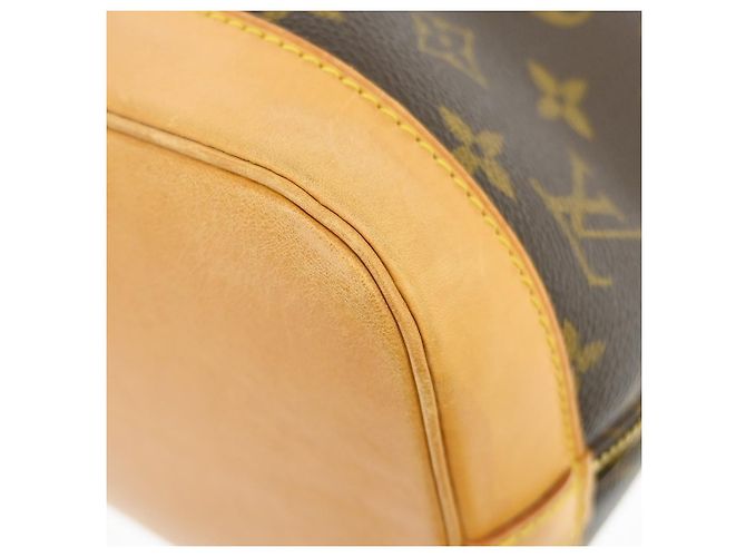 Louis Vuitton Alma Monogram Canvas PM Marrom - vista 7