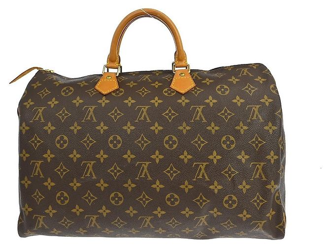 Louis Vuitton Speedy Monogram Canvas 40 Marrone - vista 2