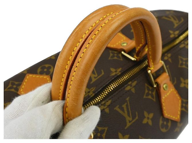Louis Vuitton Speedy Monogram Canvas 40 Marrone - vista 6