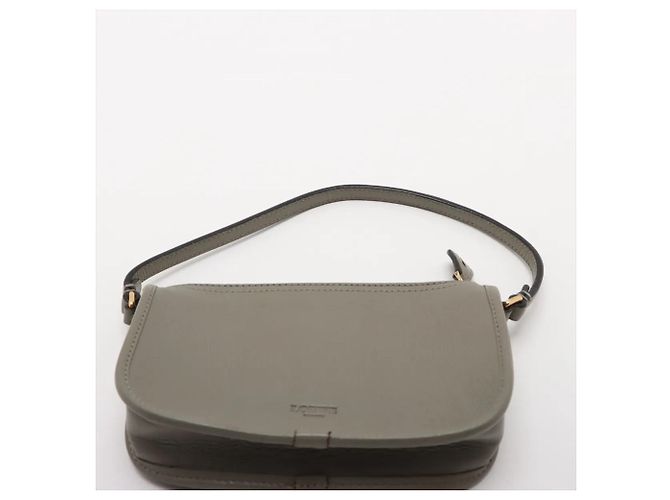 Borsa a mano in pelle grigia Loewe Marrone - vista 6