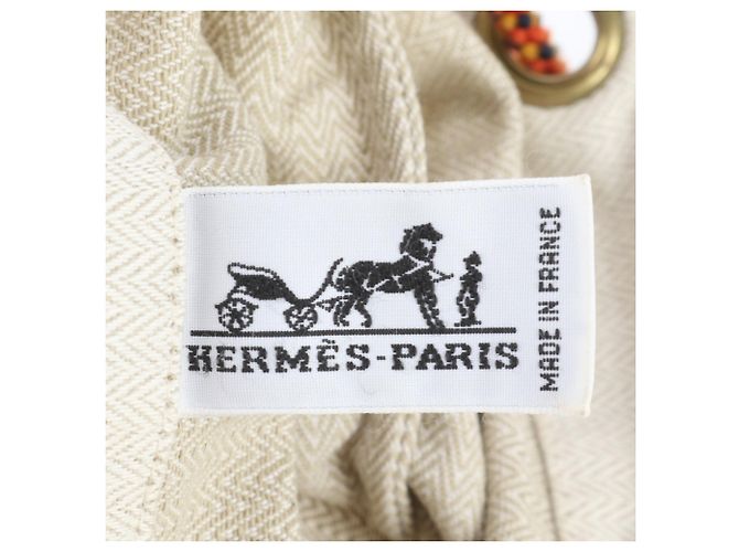Hermès Hermes Aline PM Leder Schultertasche Rot Beige - Ansicht 11