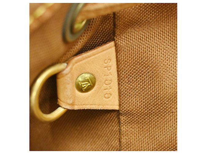 Louis Vuitton Montsouris Backpack Monogram Canvas MM Brown - view 5