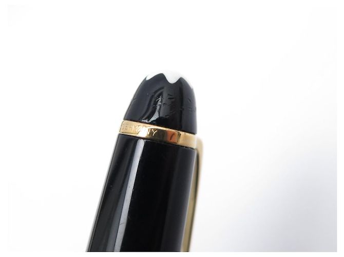PENNA A BISOTTO VINTAGE MONTBLANC MEISTERSTUCK CLASSIQUE ORO MB132453 NERA Nero - vista 10