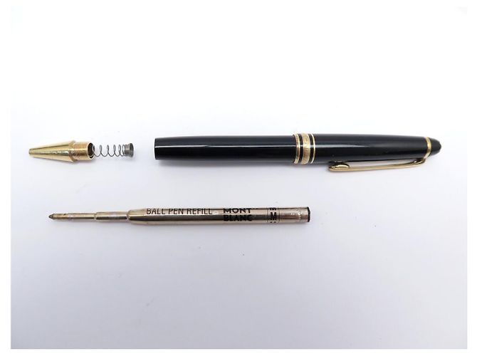 PENNA A BISOTTO VINTAGE MONTBLANC MEISTERSTUCK CLASSIQUE ORO MB132453 NERA Nero - vista 13