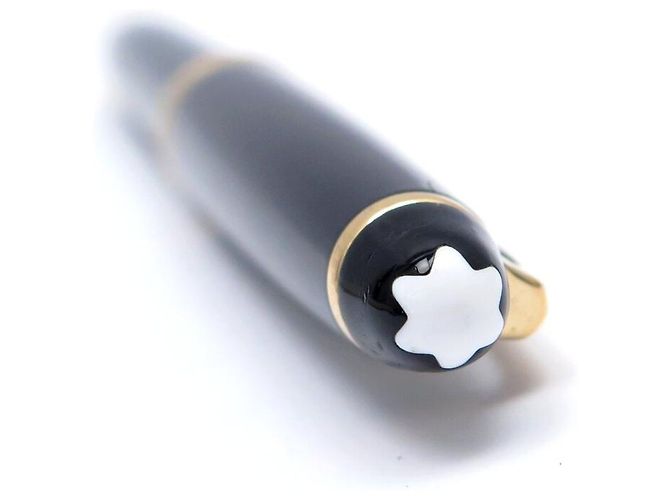 PENNA A BISOTTO VINTAGE MONTBLANC MEISTERSTUCK CLASSIQUE ORO MB132453 NERA Nero - vista 4