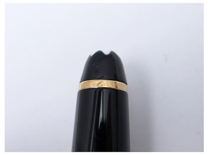 PENNA A BISOTTO VINTAGE MONTBLANC MEISTERSTUCK CLASSIQUE ORO MB132453 NERA Nero - vista 8