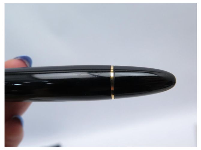 PENNA STILOGRAFICA VINTAGE MONTBLANC MEISTERSTUCK 149 CON PISTONE E ASTUCCIO Nero - vista 17