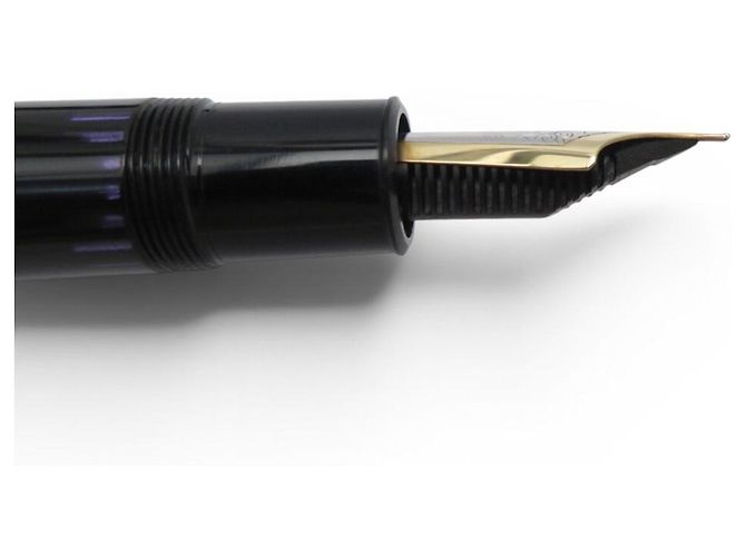 PENNA STILOGRAFICA VINTAGE MONTBLANC MEISTERSTUCK 149 CON PISTONE E ASTUCCIO Nero - vista 4