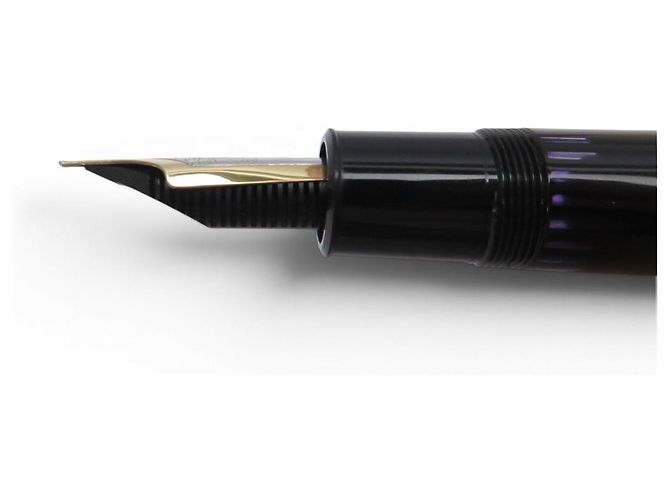 PENNA STILOGRAFICA VINTAGE MONTBLANC MEISTERSTUCK 149 CON PISTONE E ASTUCCIO Nero - vista 5