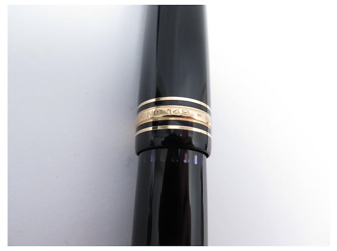 PENNA STILOGRAFICA VINTAGE MONTBLANC MEISTERSTUCK 149 CON PISTONE E ASTUCCIO Nero - vista 9