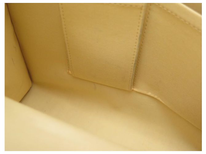 LOUIS VUITTON CROISETTE GM M5250A HANDTASCHE AUS EPI LEDER ECRU VANILLE Roh - Ansicht 11