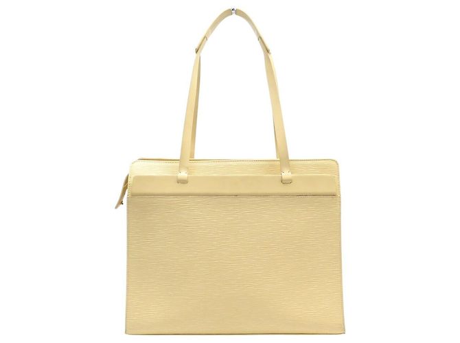 LOUIS VUITTON CROISETTE GM M5250A HANDTASCHE AUS EPI LEDER ECRU VANILLE Roh - Ansicht 2