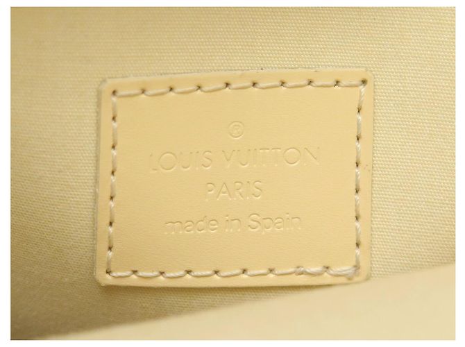 LOUIS VUITTON CROISETTE GM M5250A HANDTASCHE AUS EPI LEDER ECRU VANILLE Roh - Ansicht 9