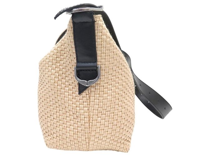 NUOVA BORSA ZADIG & VOLTAIRE JANE PANIER LWBA04013011 A SPALLA Beige - vista 4