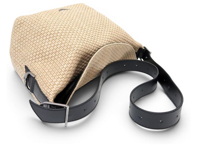 NUOVA BORSA ZADIG & VOLTAIRE JANE PANIER LWBA04013011 A SPALLA Beige - vista 6