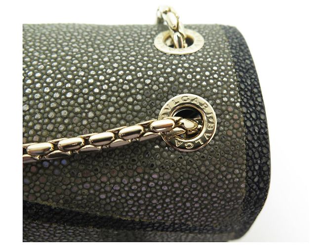 NUOVA BORSA A SPALLA BULGARI SERPENTI FOREVER IN PELLE DI GALUCHA - vista 10