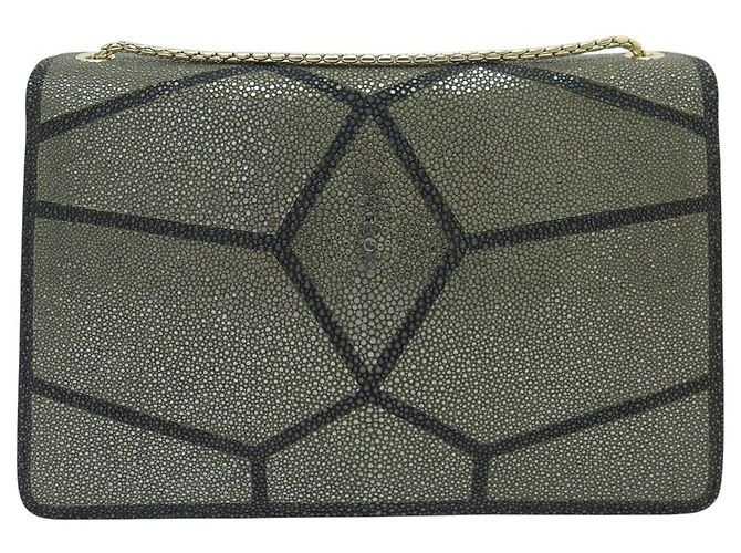 NUOVA BORSA A SPALLA BULGARI SERPENTI FOREVER IN PELLE DI GALUCHA - vista 2