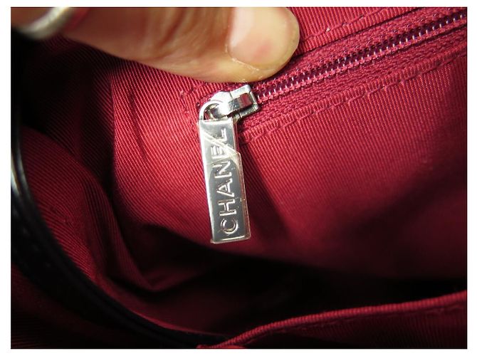 BORSA CHANEL GABRIELLE GM IN FELTRO MATELASSÉ E PELLE - vista 11