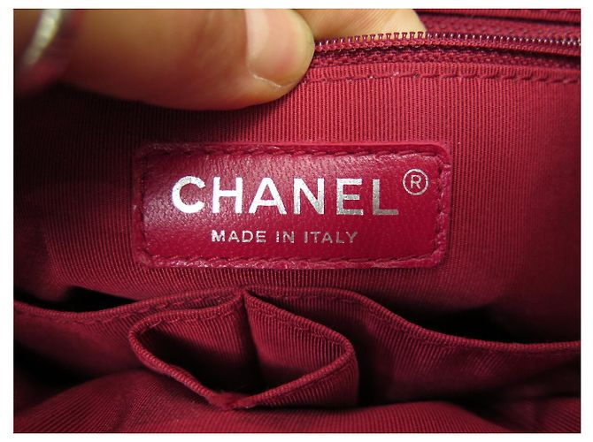 BORSA CHANEL GABRIELLE GM IN FELTRO MATELASSÉ E PELLE - vista 13