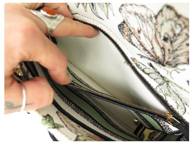 Christian Dior NUOVA BORSA CHRISTIAN LADY DIOR D-LITE MEDIUM TOILE DE JOUY MEXICO Multicolore - vista 11