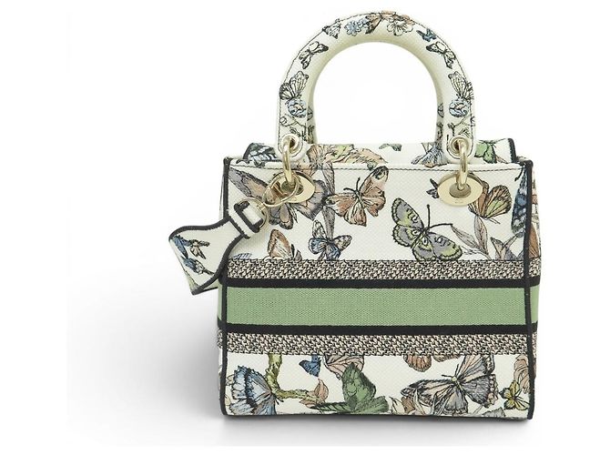 Christian Dior NUOVA BORSA CHRISTIAN LADY DIOR D-LITE MEDIUM TOILE DE JOUY MEXICO Multicolore - vista 2