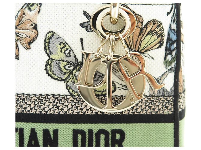 Christian Dior NUOVA BORSA CHRISTIAN LADY DIOR D-LITE MEDIUM TOILE DE JOUY MEXICO Multicolore - vista 6