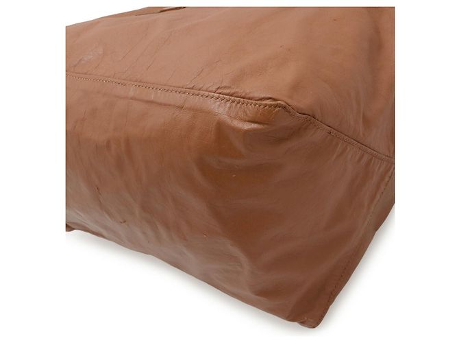 Borsa a tracolla shopper pieghevole Loewe Marrone - vista 3