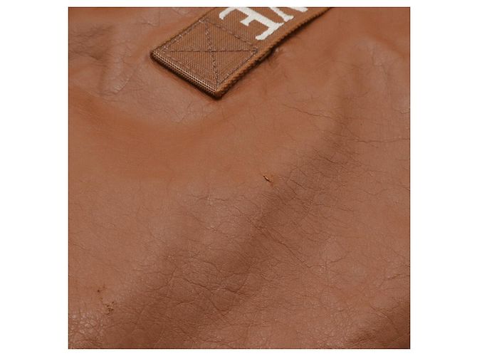 Borsa a tracolla shopper pieghevole Loewe Marrone - vista 4