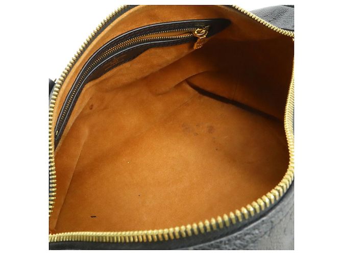 Borsa Louis Vuitton Monogram Empreinte Speedy Soft 30 Nero - vista 6